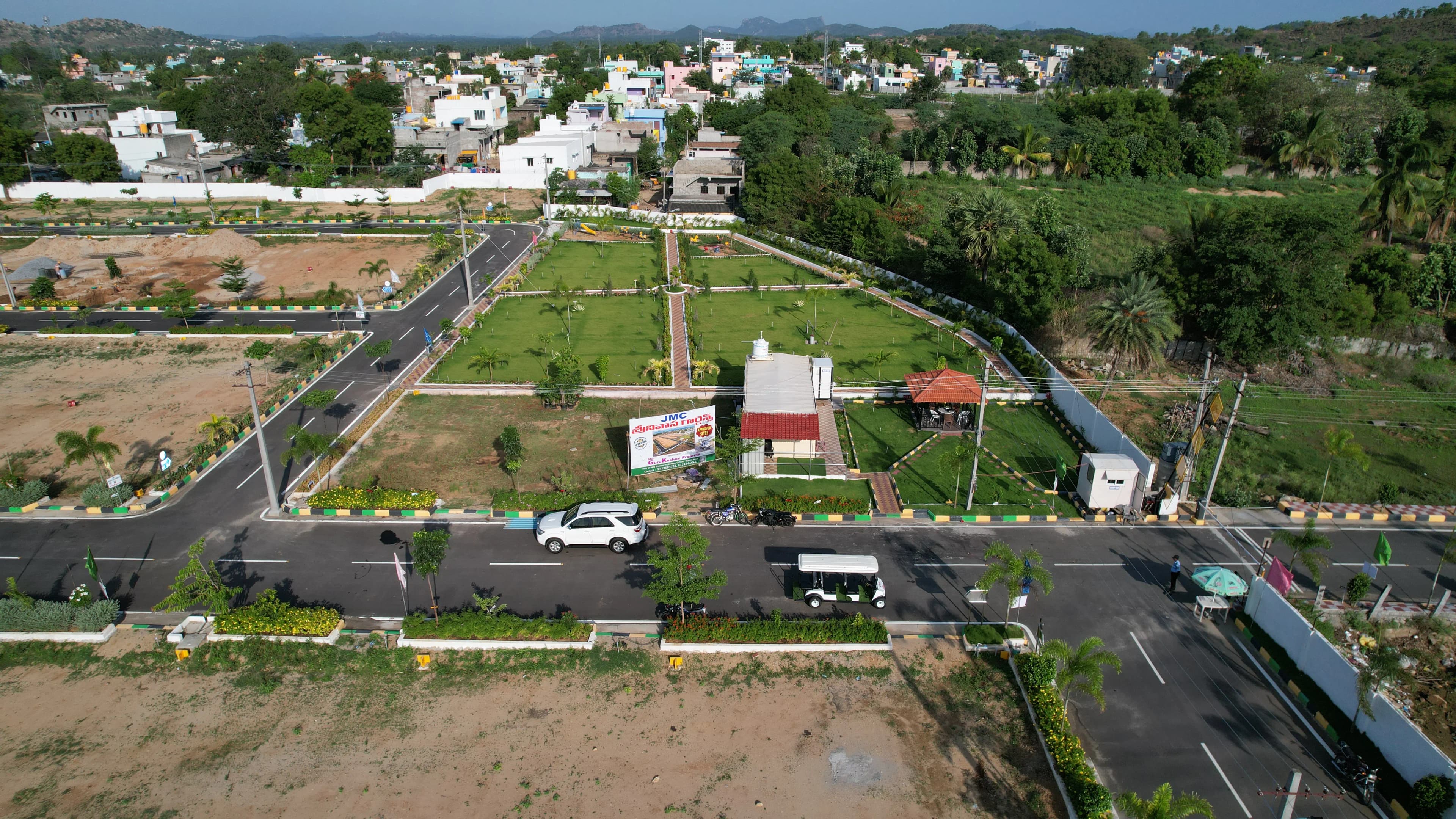 JMC Srinivasa Gardens detailed master layout